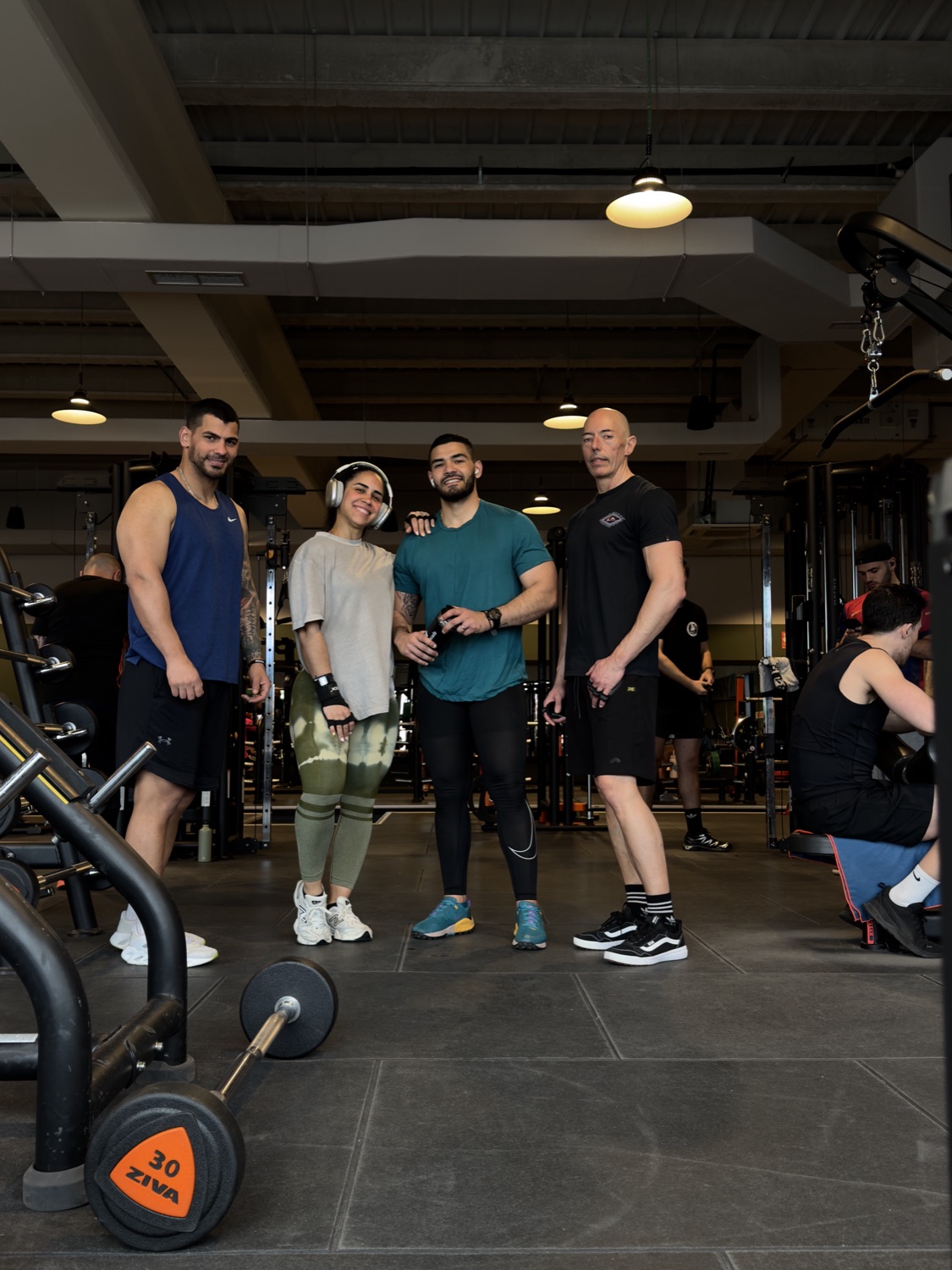 Sesión con alumno MuscleFit