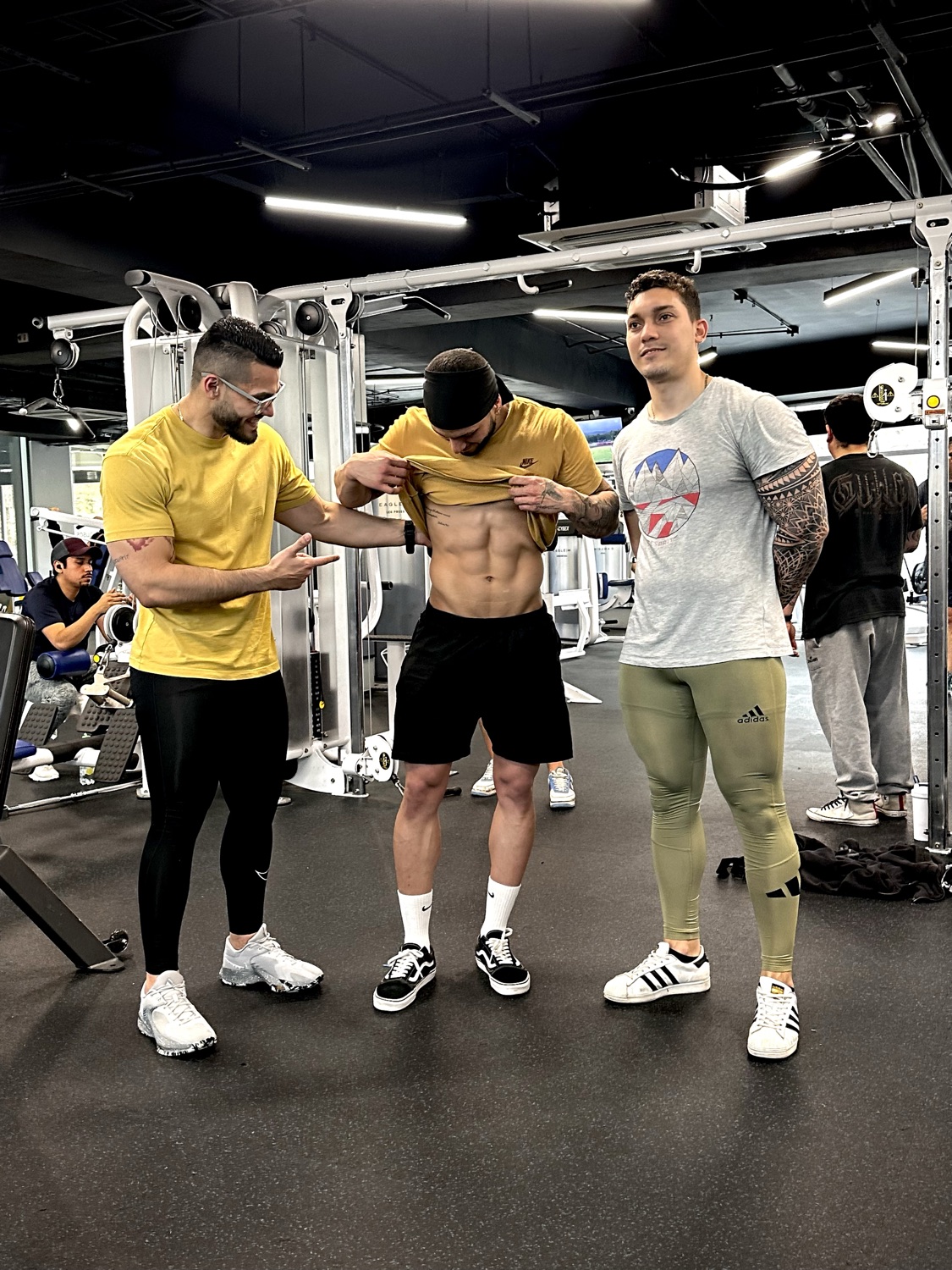 Sesión con alumno MuscleFit