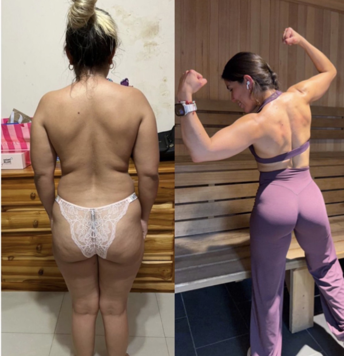 Transformación de Sindy D. con el Método MuscleFit