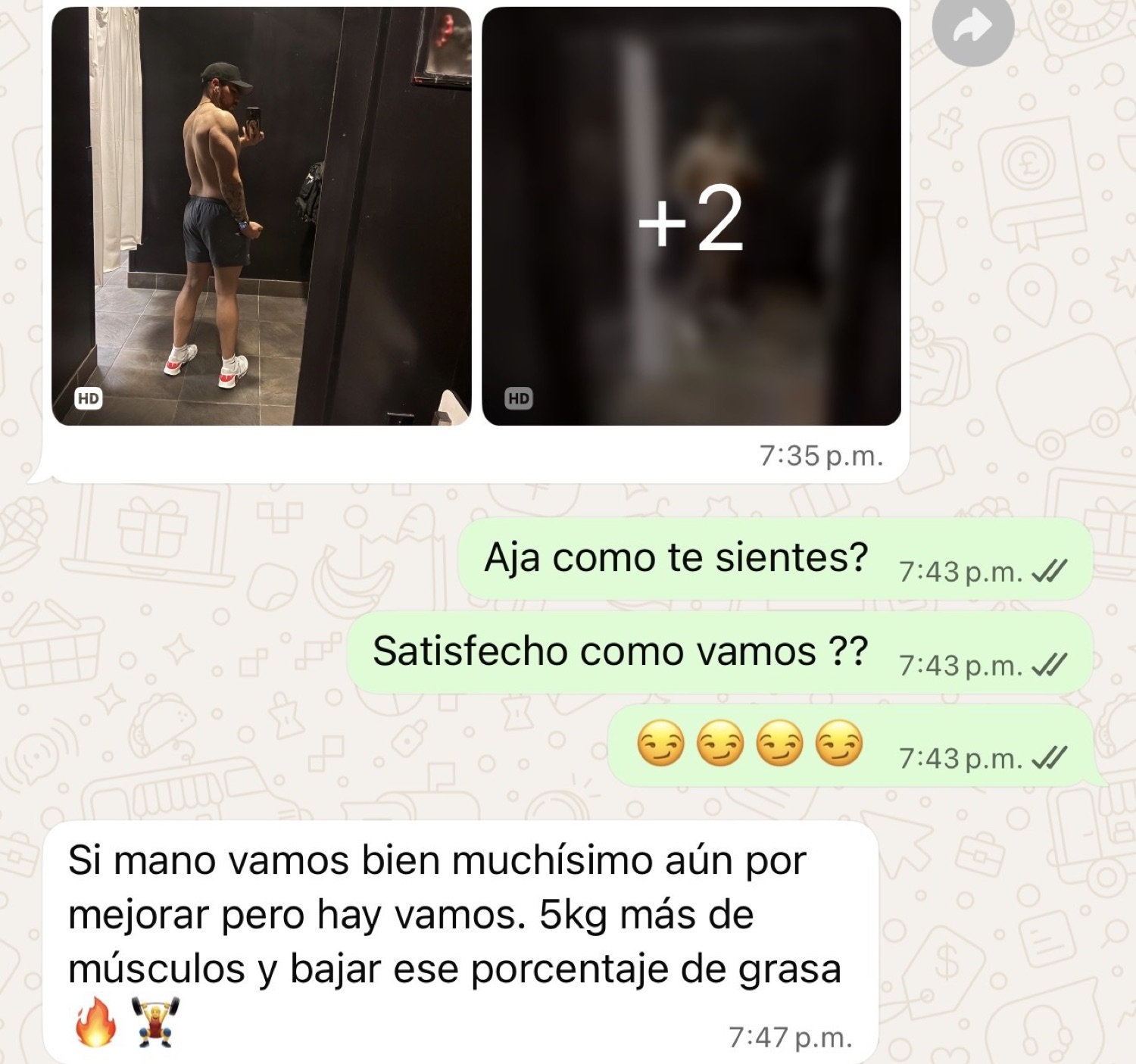 Valoración de un alumno MuscleFit