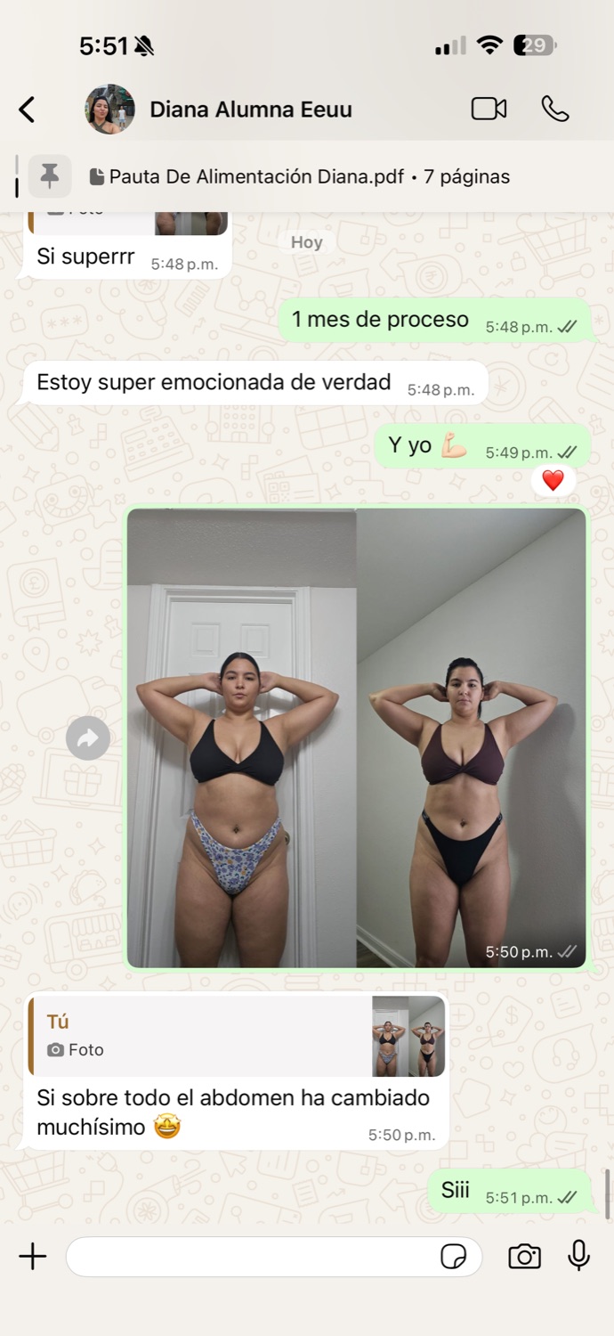 Valoración de un alumno MuscleFit